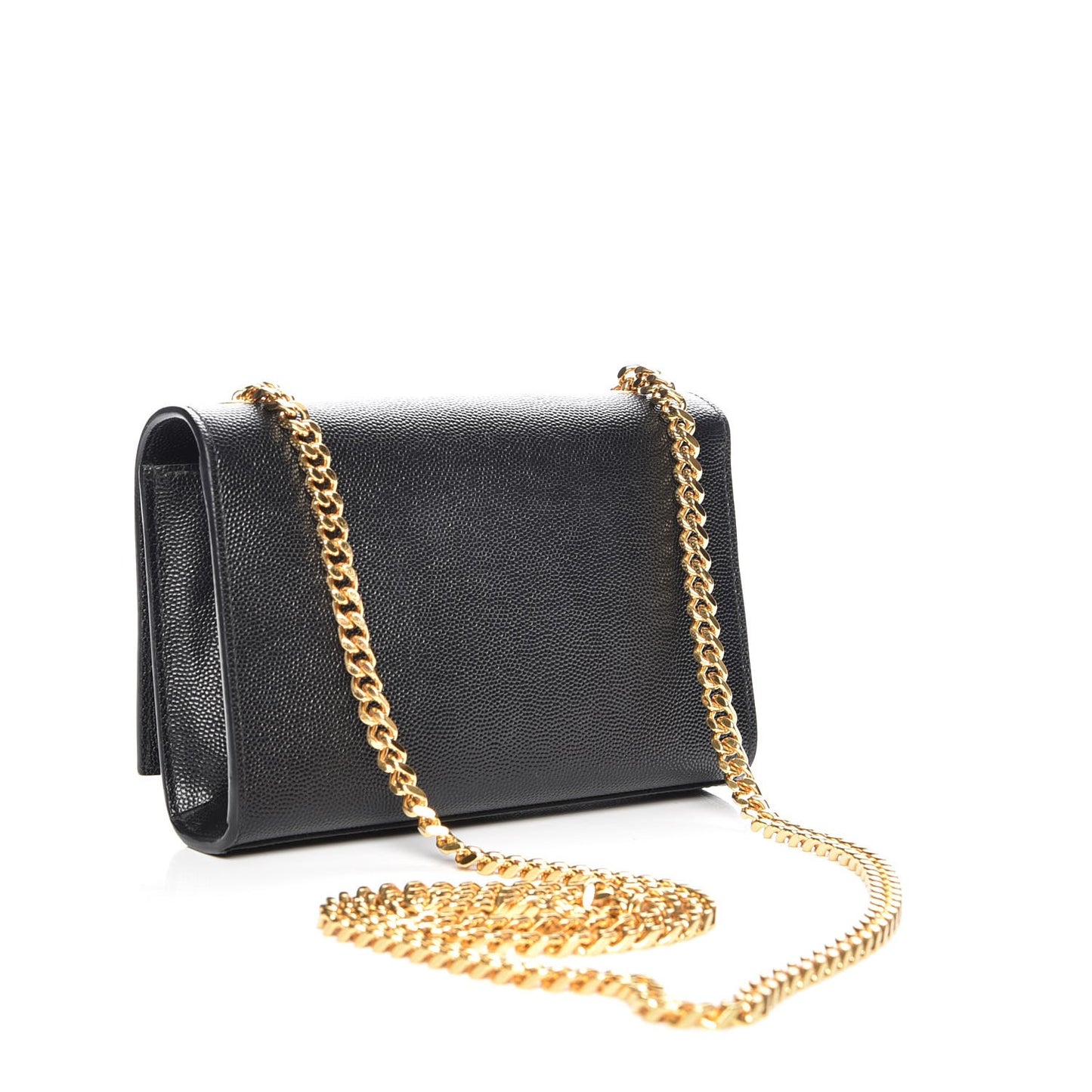 Grain De Poudre Small Monogram Kate Satchel Black