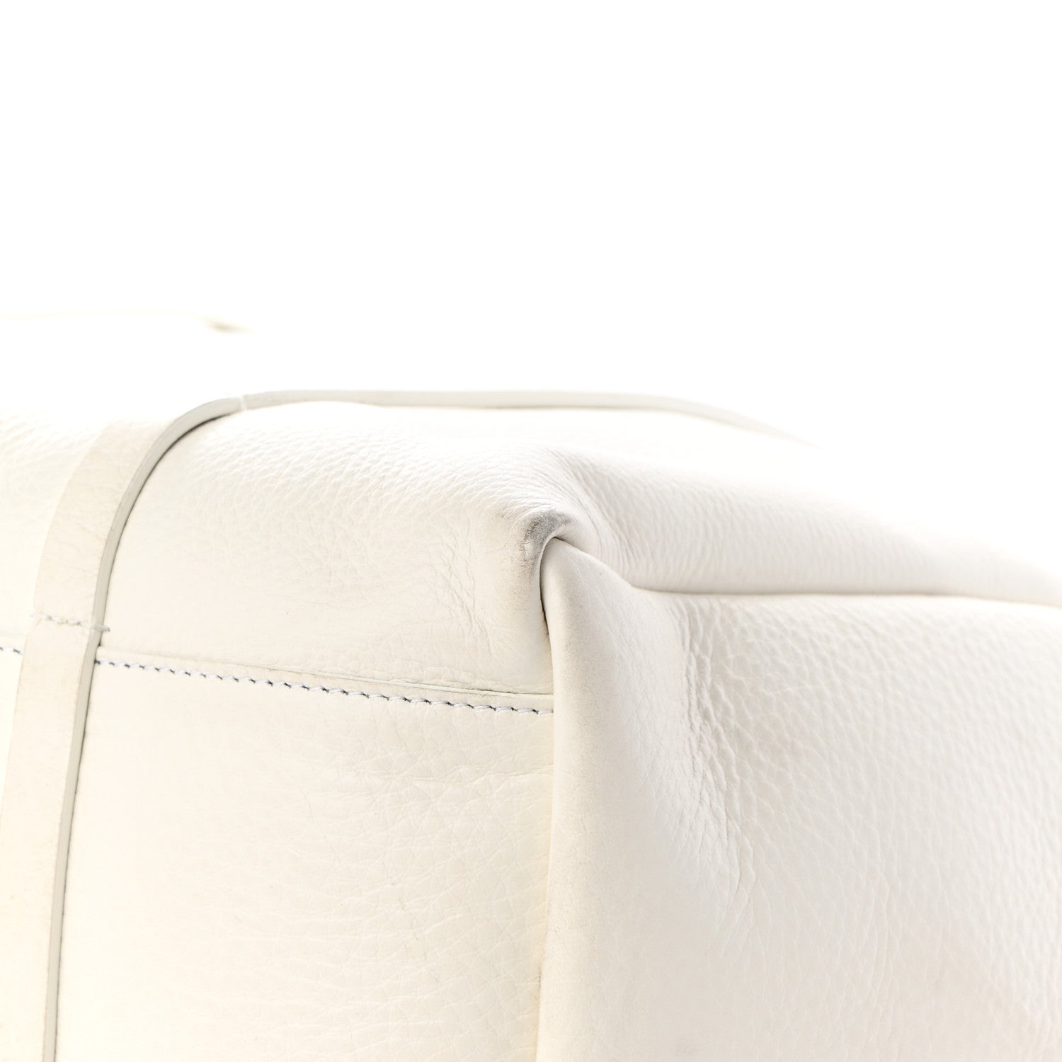 Balenciaga Smooth Calfskin Double Sided Medium Everyday Tote Optic White Black 12 of 19