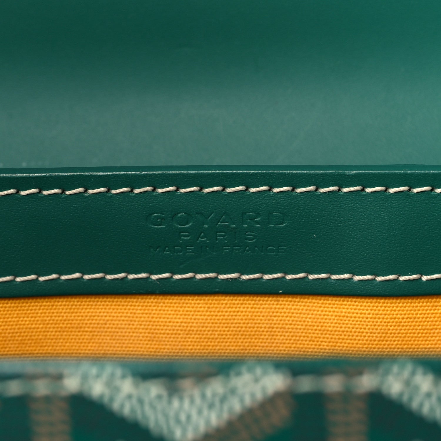 Goyard Goyardine Saigon PM Green 6 of 10