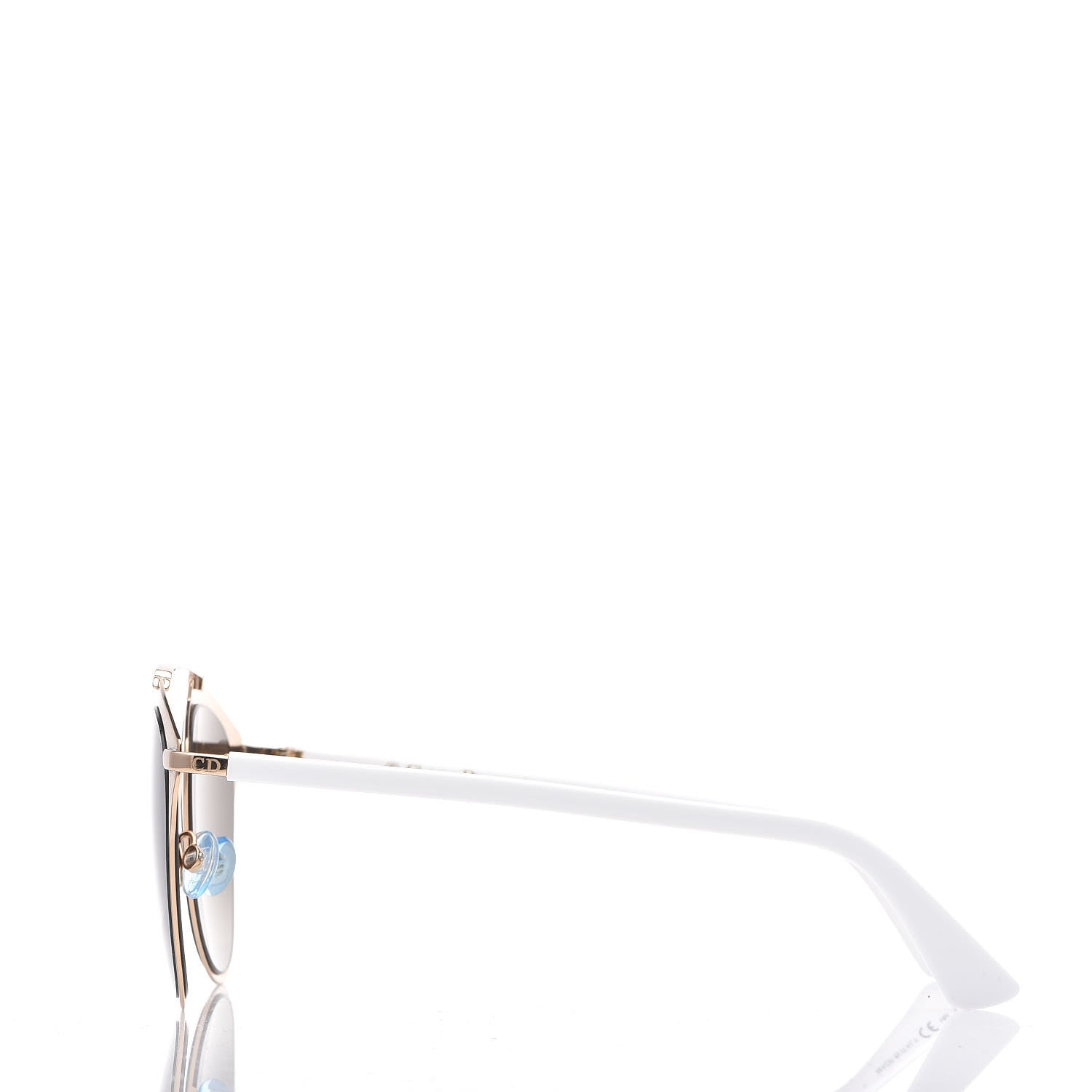 Christian Dior Reflected Sunglasses Rose Gold White 3 of 9