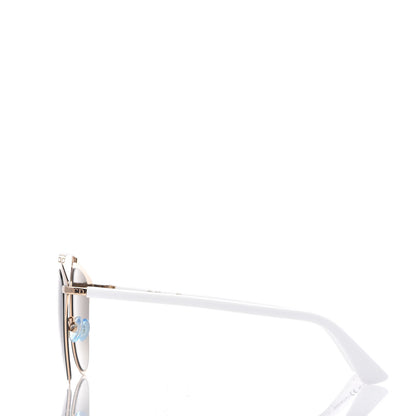 Christian Dior Reflected Sunglasses Rose Gold White 3 of 9