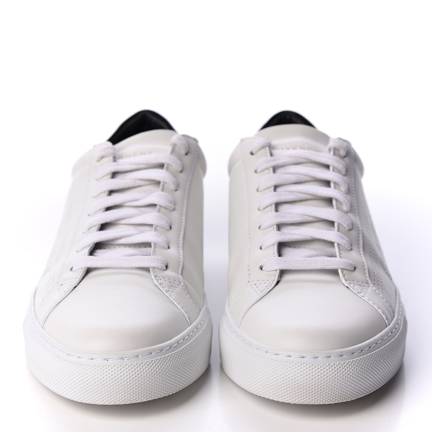 Givenchy Calfskin Perforated Urban Street Sneakers 40 White 2 of 9