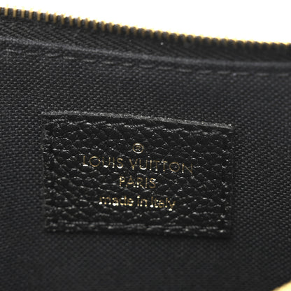 Louis Vuitton Empreinte Monogram Liv Pochette Black 7 of 12
