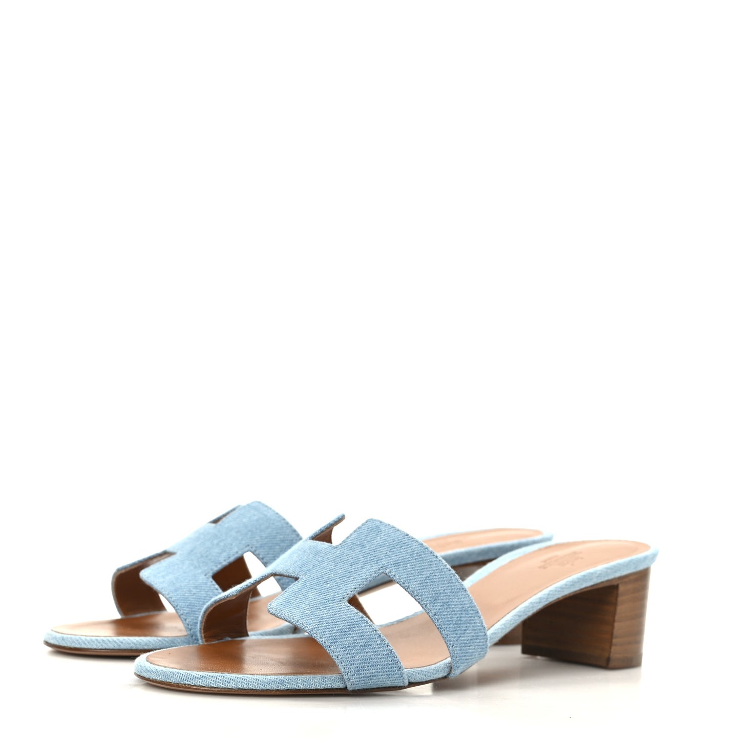 Denim Oasis Sandals 40 Bleu Clair