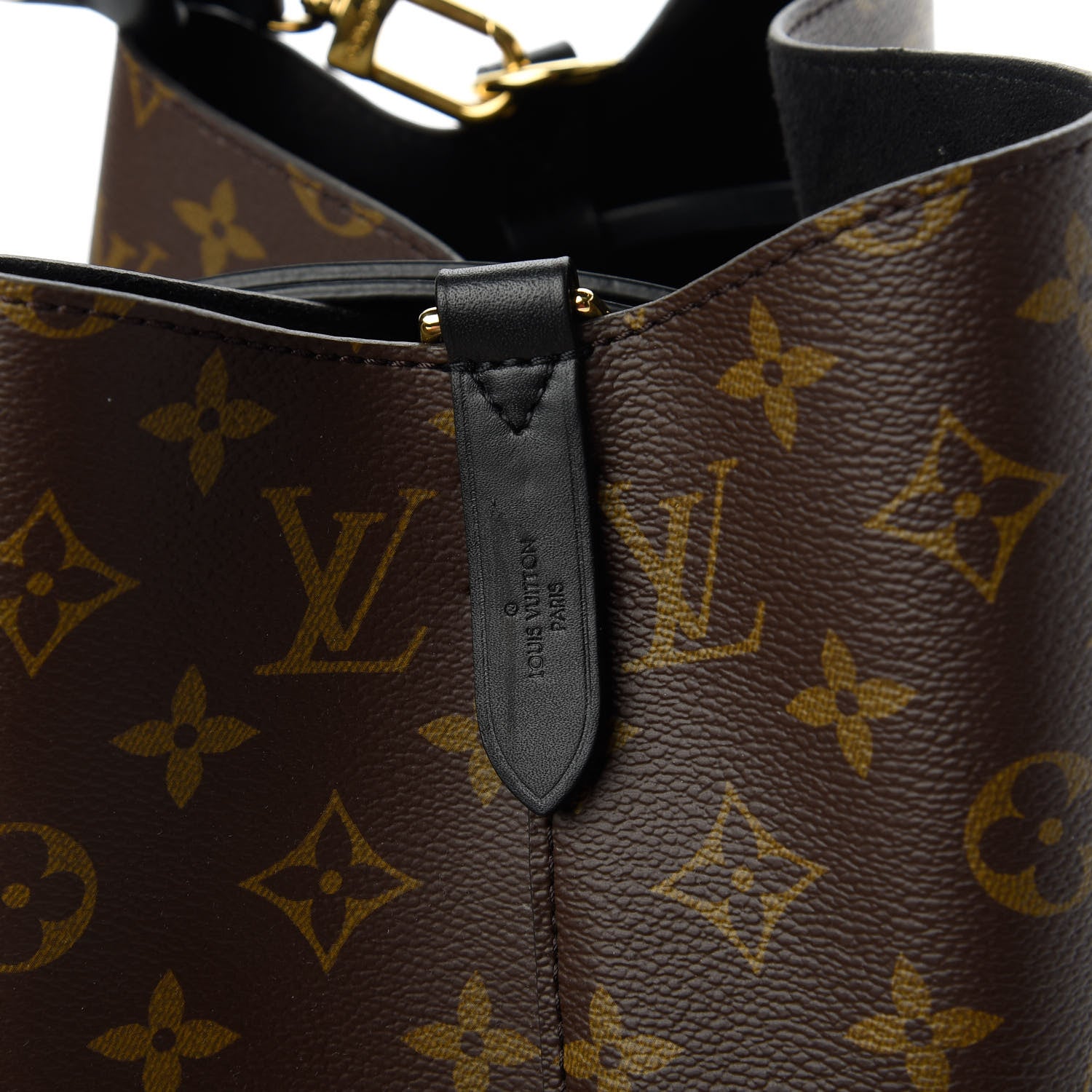 Louis Vuitton Monogram Neonoe MM Black 8 of 10