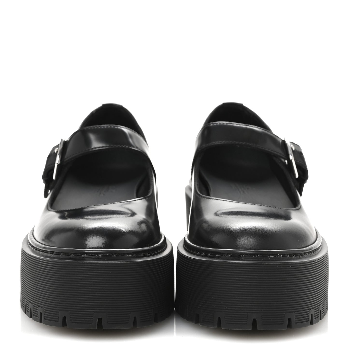 Glazed Calfskin Hoxton Oxford 35 Black