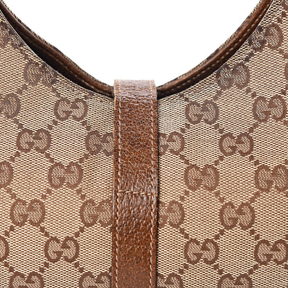 Gucci Monogram Calfskin Large Bardot Shoulder Bag Brown 16 of 20