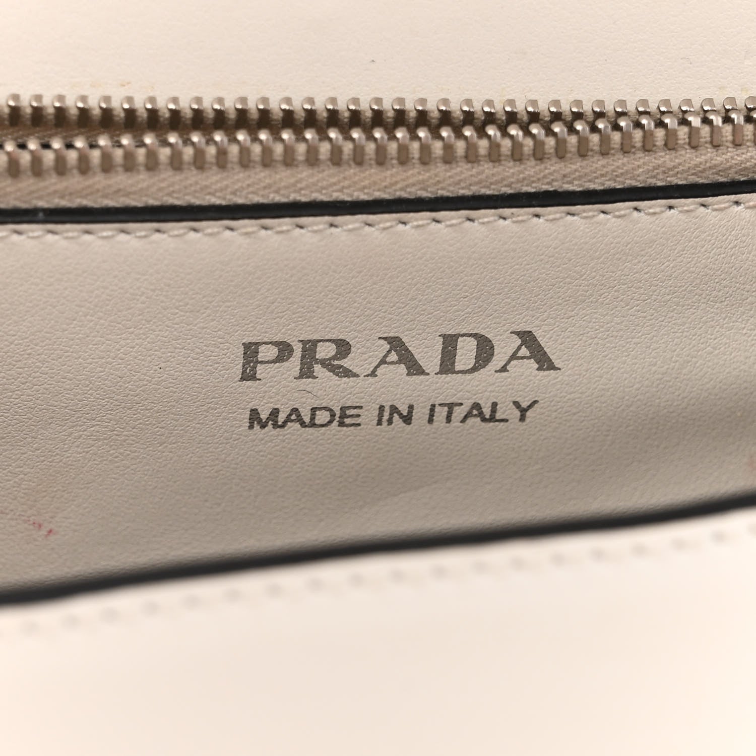 Prada Saffiano City Calfskin Studded Small Elektra Shoulder Bag White 6 of 10