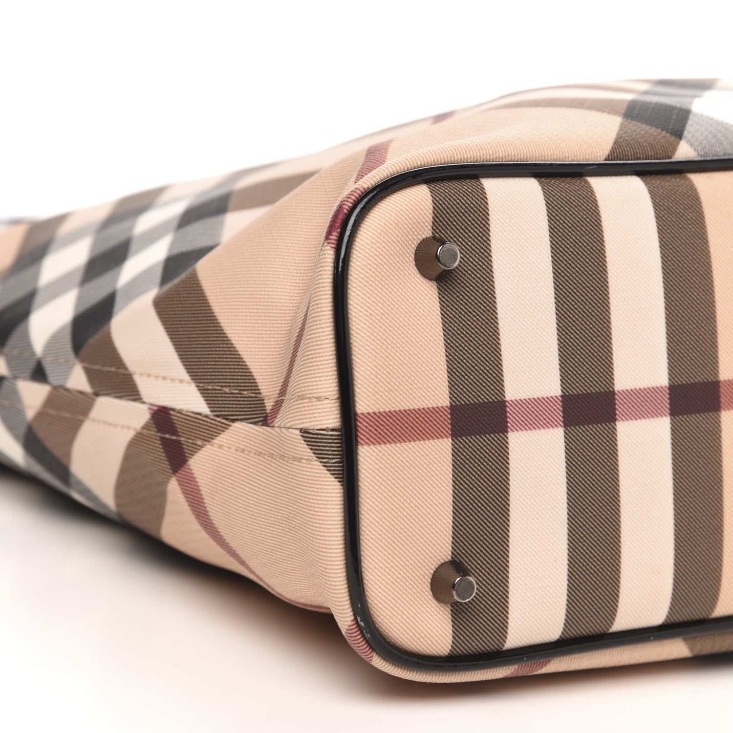 Burberry Supernova Check Tote Black 8 of 10