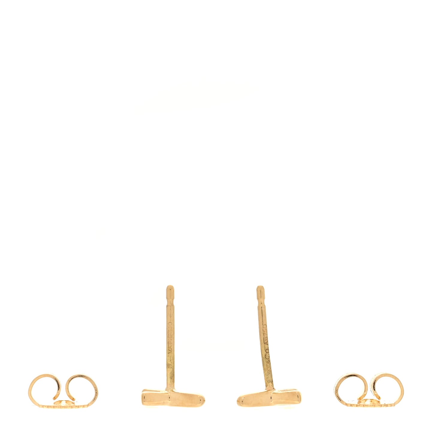 18K Yellow Gold Mini Paloma's Graffiti X Earrings