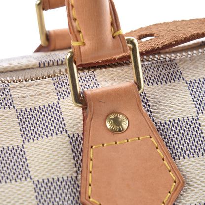 Louis Vuitton Damier Azur Speedy 30 12 of 12