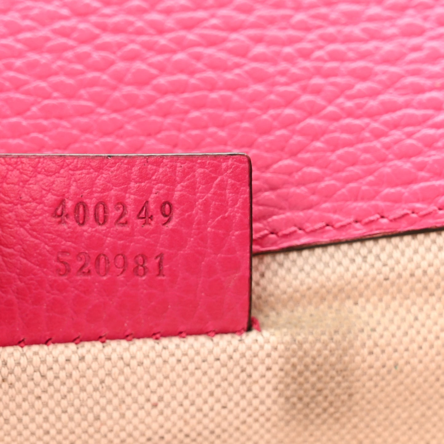 Dollar Calfskin Small Dionysus Shoulder Bag Box Pink