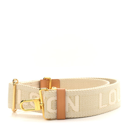 Louis Vuitton Monogram Utility Crossbody Bandouliere Shoulder Strap Beige 1 of 3