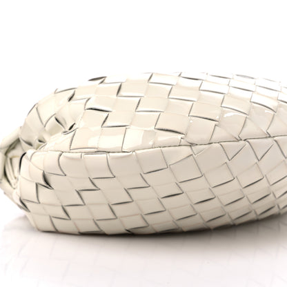 Bottega Veneta Patent Nappa Intrecciato Mini Jodie White 7 of 12