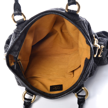 Louis Vuitton Denim Neo Cabby MM Black 7 of 9