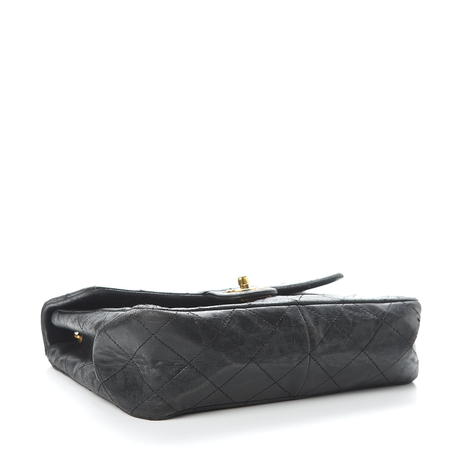 Chanel Lambskin Quilted Mini Square Flap Black 4 of 14