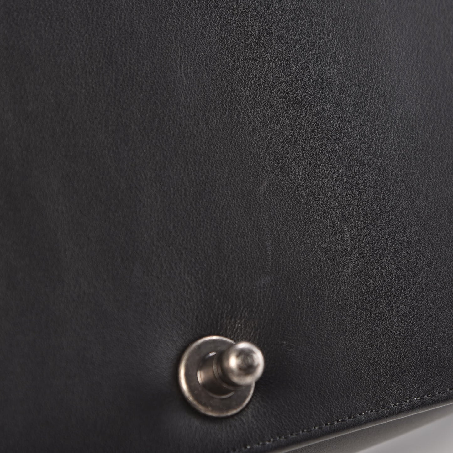 Lambskin Chevron Medium Boy Flap Black