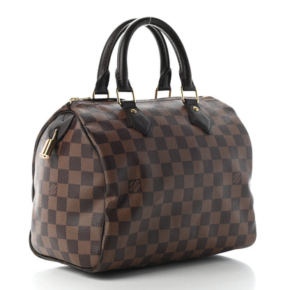 Louis Vuitton Damier Ebene Speedy 25 3 of 9