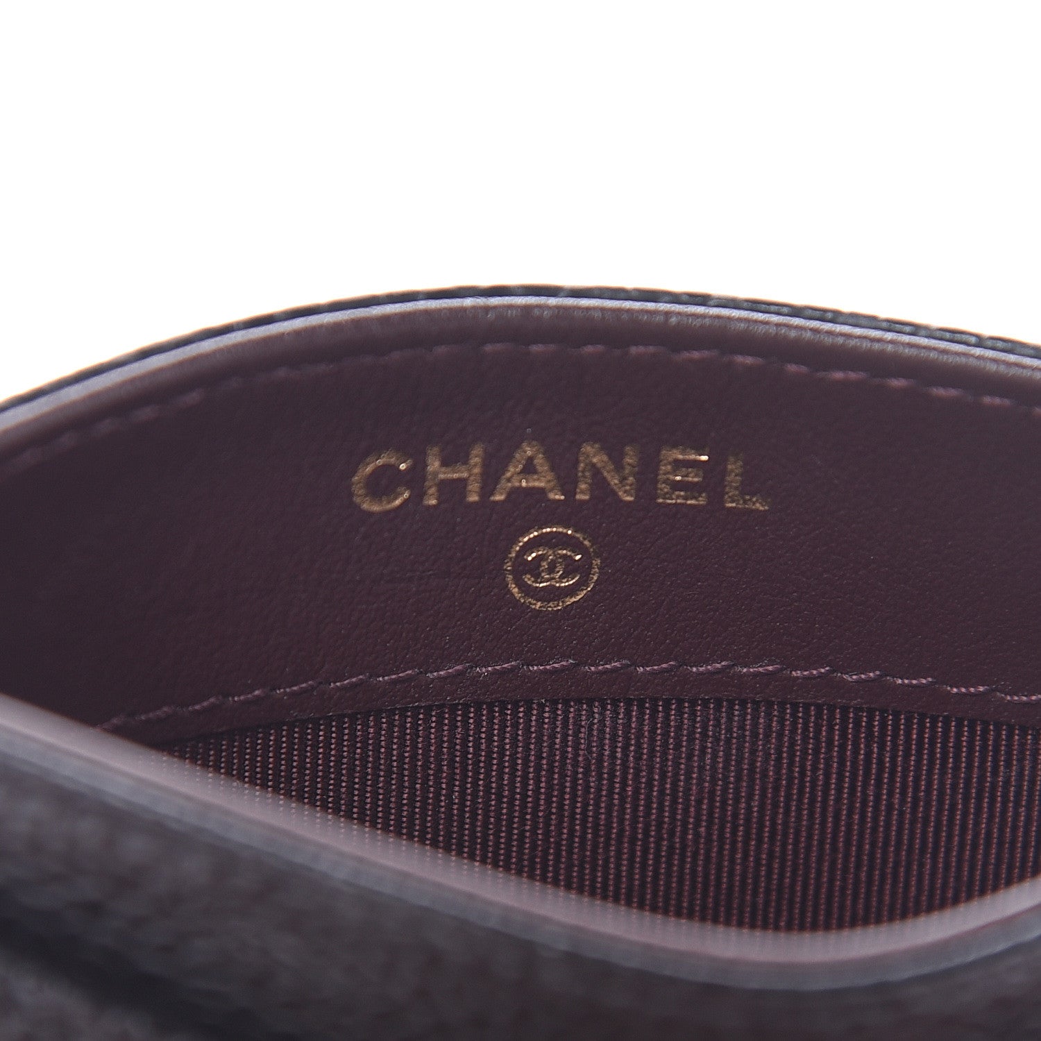 Chanel Caviar Quilted Card Holder Black 6 of 9