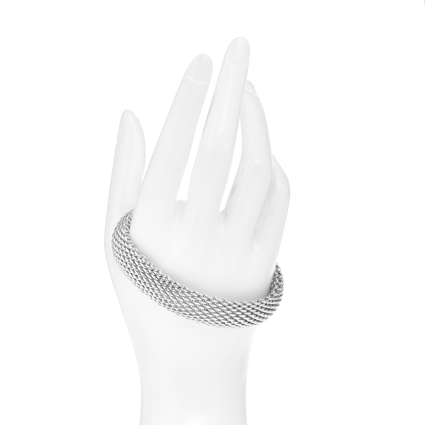 Sterling Silver Somerset Mesh Bracelet