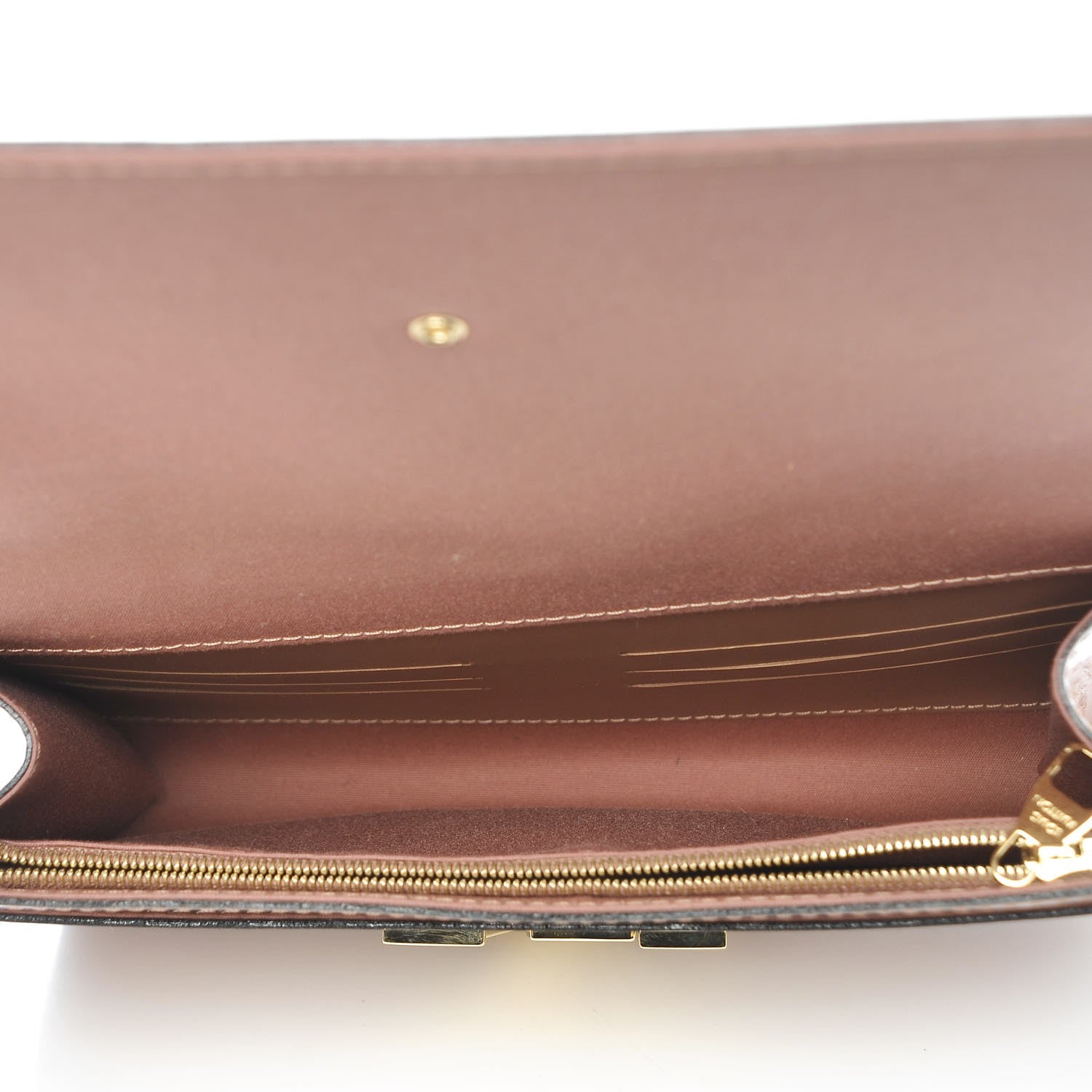 Louis Vuitton Vernis New Sobe Clutch Rose Velours 5 of 6
