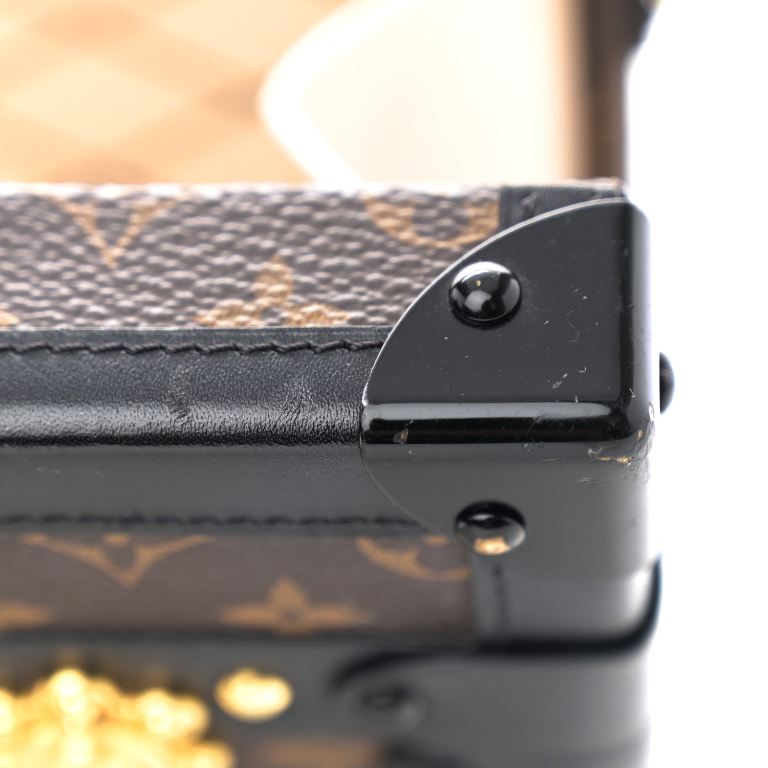 Louis Vuitton Monogram Petite Malle Black 12 of 14