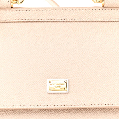 Dolce & Gabbana Dauphine Small Miss Sicily Satchel Pink 9 of 13