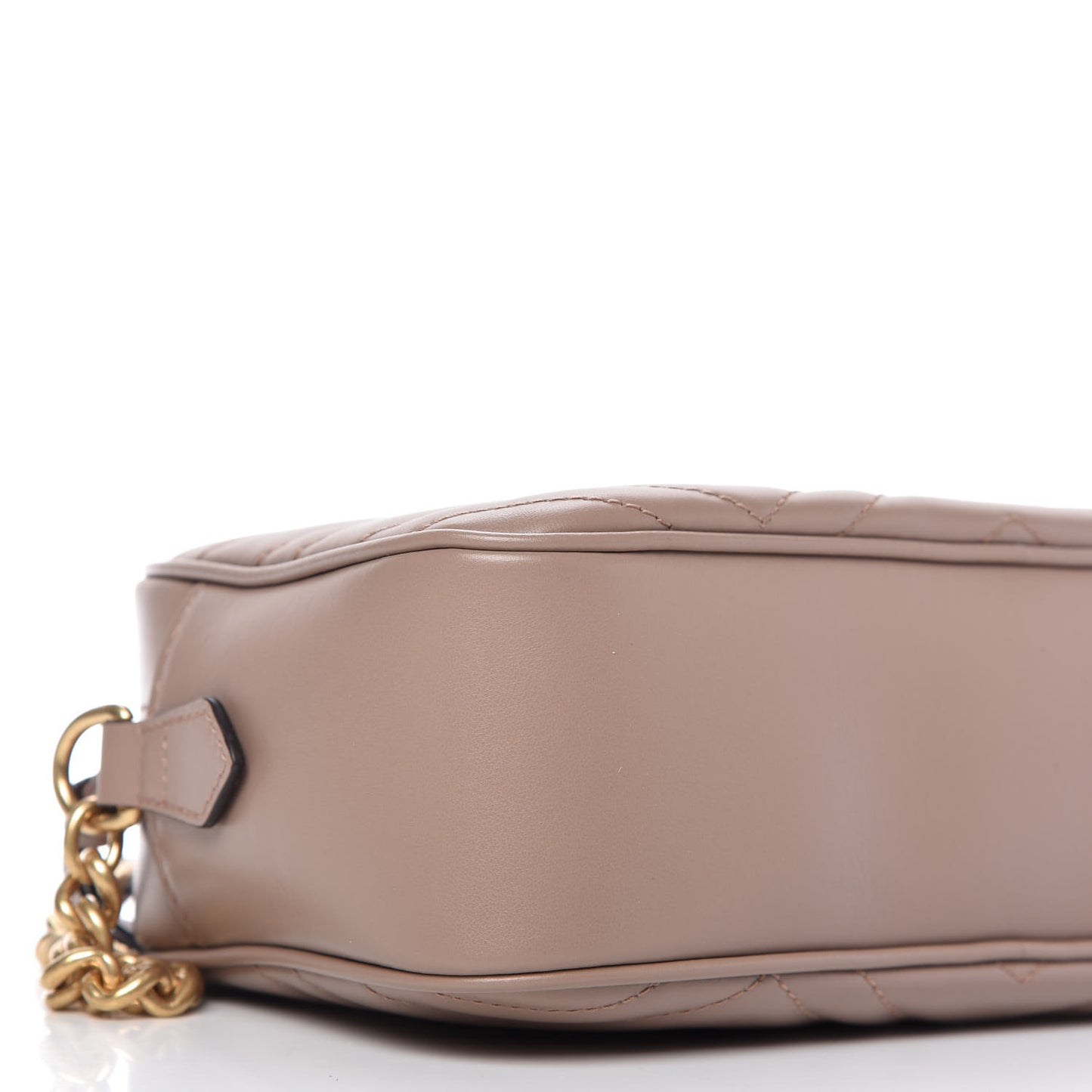 Calfskin Matelasse Small GG Marmont Chain Shoulder Bag Porcelain Rose