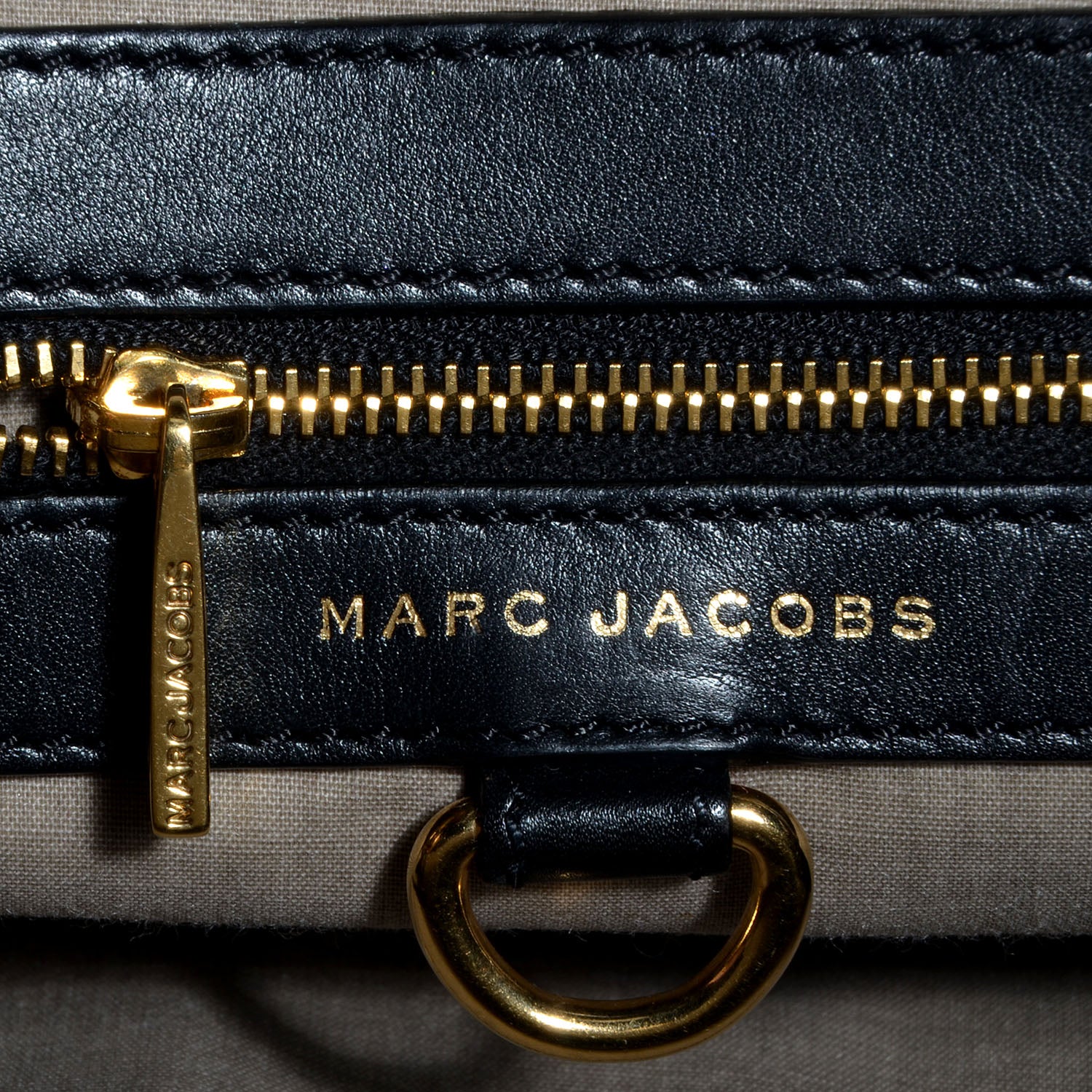 Marc Jacobs Quilted Leather Stam Black 6 of 7