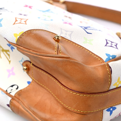 Louis Vuitton Monogram Multicolor Greta White 10 of 16