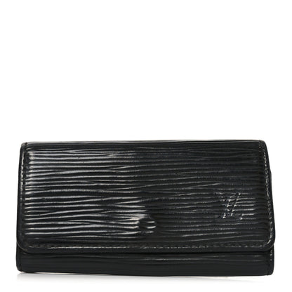 Louis Vuitton Epi Multicles 4 Key Holder Black 1 of 6