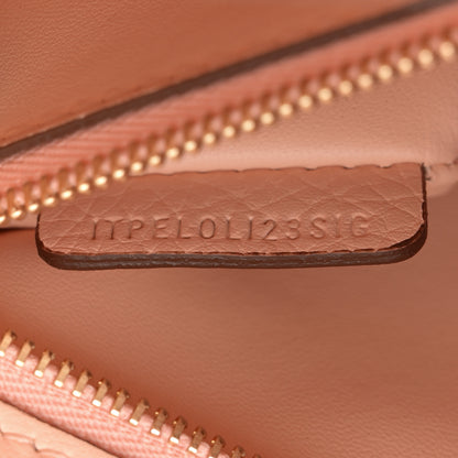 Burberry Grainy Calfskin Mini Frances Tote Peach Pink 7 of 11