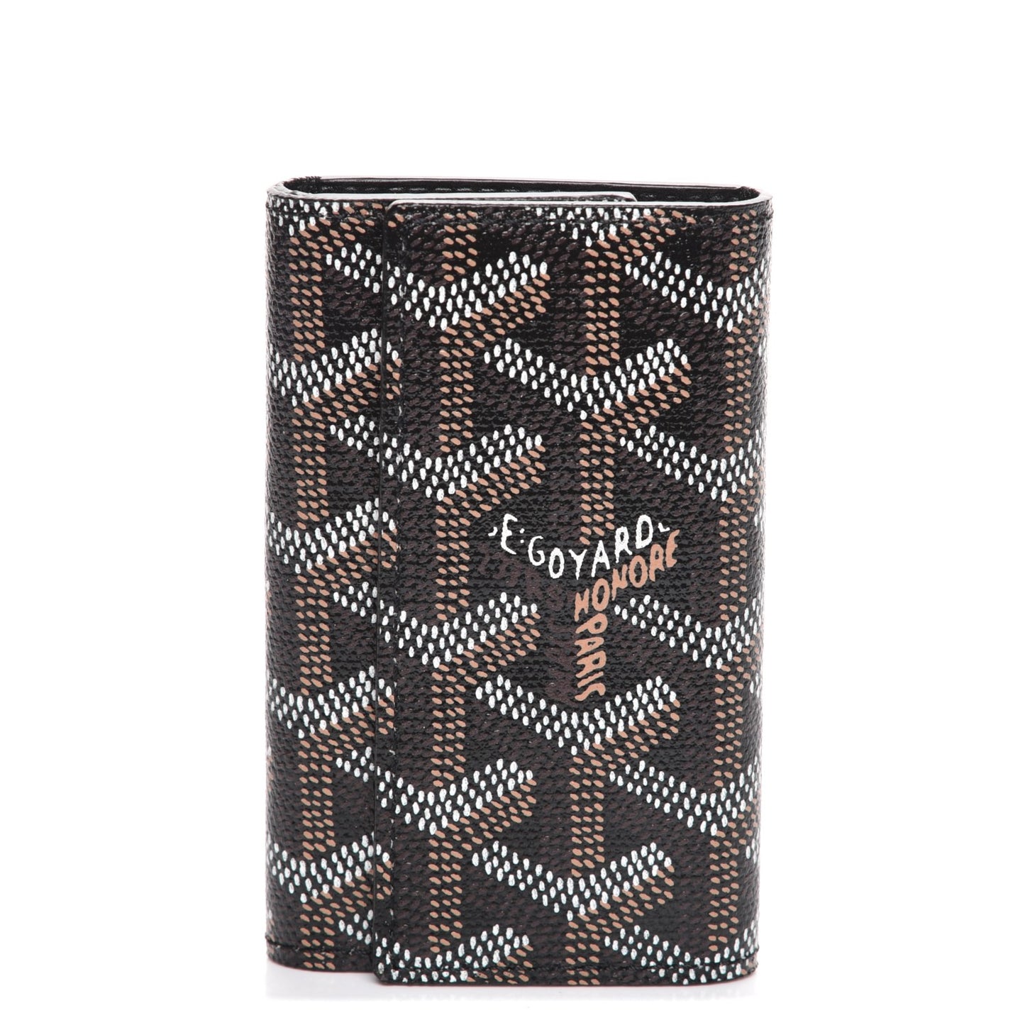 Goyardine Saint Michel 6 Key Holder Black