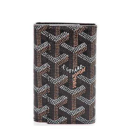 Goyard Goyardine Saint Michel 6 Key Holder Black 1 of 8