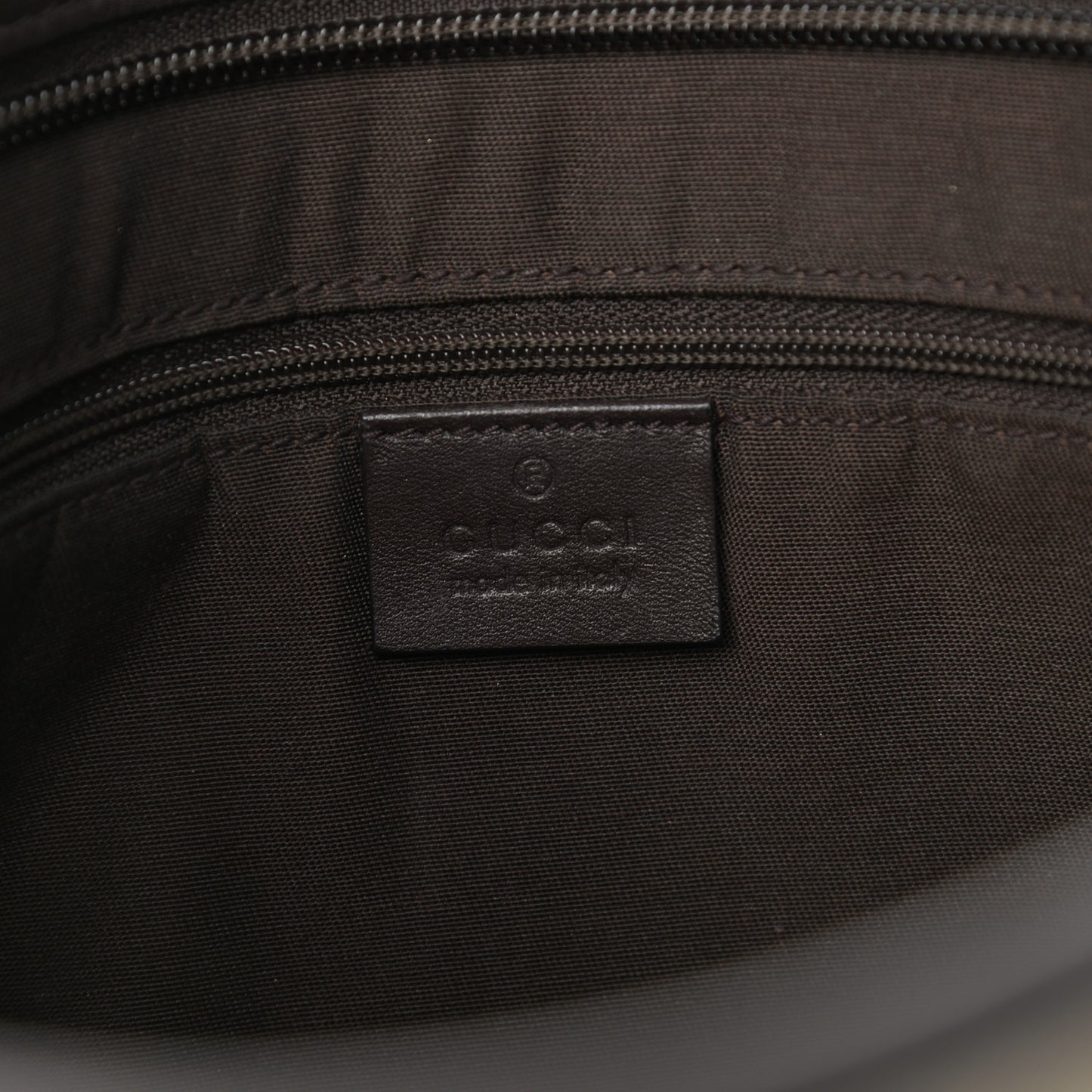 GG Plus Monogram Medium Flat Messenger Bag Dark Brown
