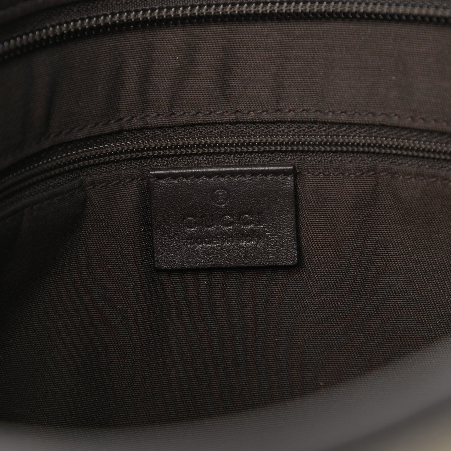 Gucci GG Plus Monogram Medium Flat Messenger Bag Dark Brown 5 of 12