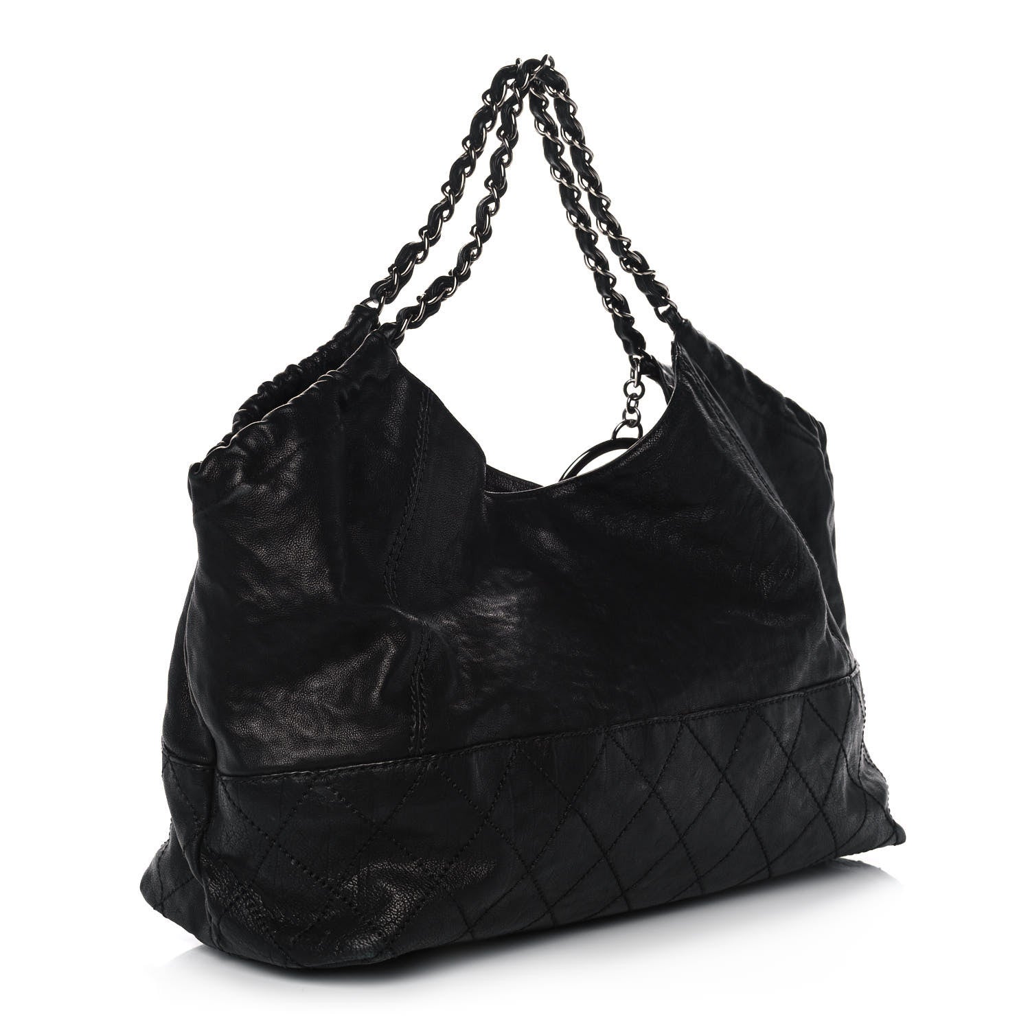 Chanel Calfskin Baby Coco Cabas Black 3 of 12