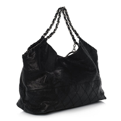 Chanel Calfskin Baby Coco Cabas Black 3 of 12