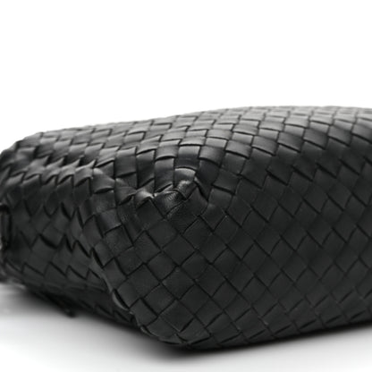 Bottega Veneta Nappa Intrecciato Crossbody Messenger Black 8 of 9