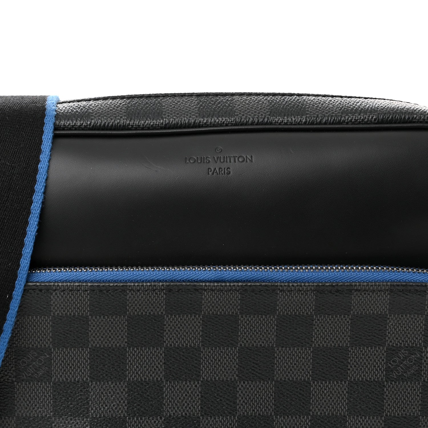 Louis Vuitton Damier Graphite Dayton Reporter PM Blue 9 of 11
