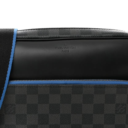 Louis Vuitton Damier Graphite Dayton Reporter PM Blue 9 of 11