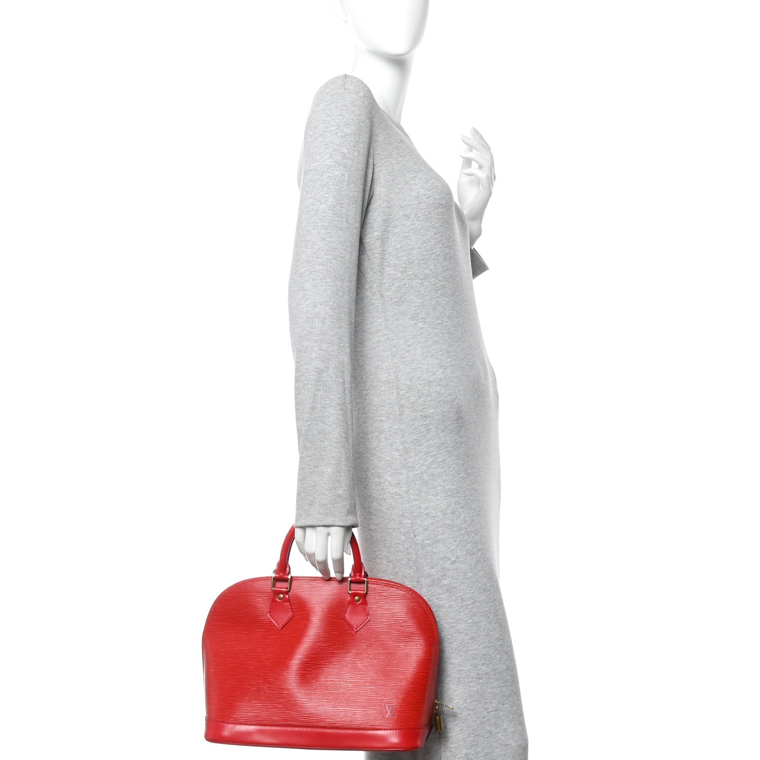 Louis Vuitton Epi Alma PM Castillan Red 2 of 11