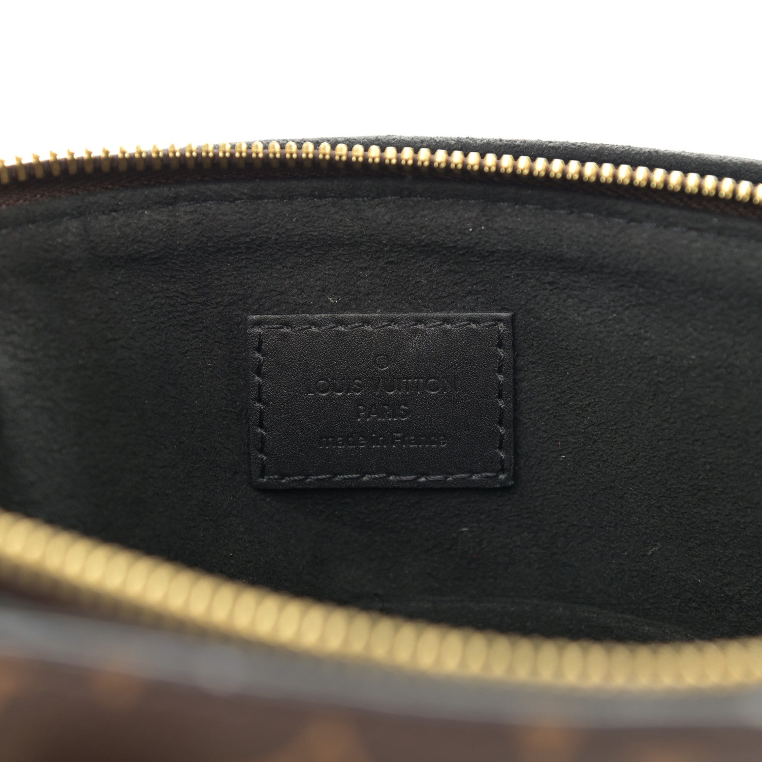 Louis Vuitton Monogram Flower Zipped Tote PM Black 7 of 13