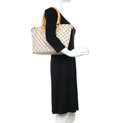 Louis Vuitton Damier Azur Saleya PM 2 of 10