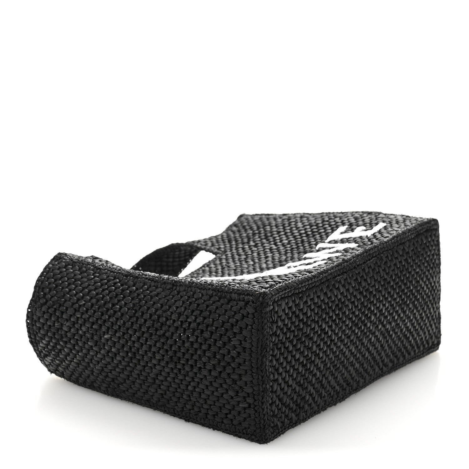 Loewe X PAULA'S IBIZA Raffia Font Tote Black 4 of 9