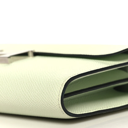Hermes Epsom Constance Long To Go Wallet Vert Fizz 11 of 11