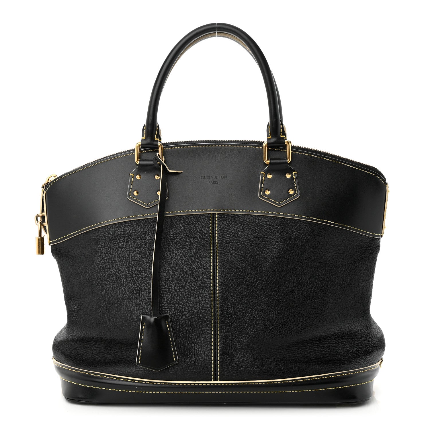 Louis Vuitton Suhali Lockit MM Black 1 of 17