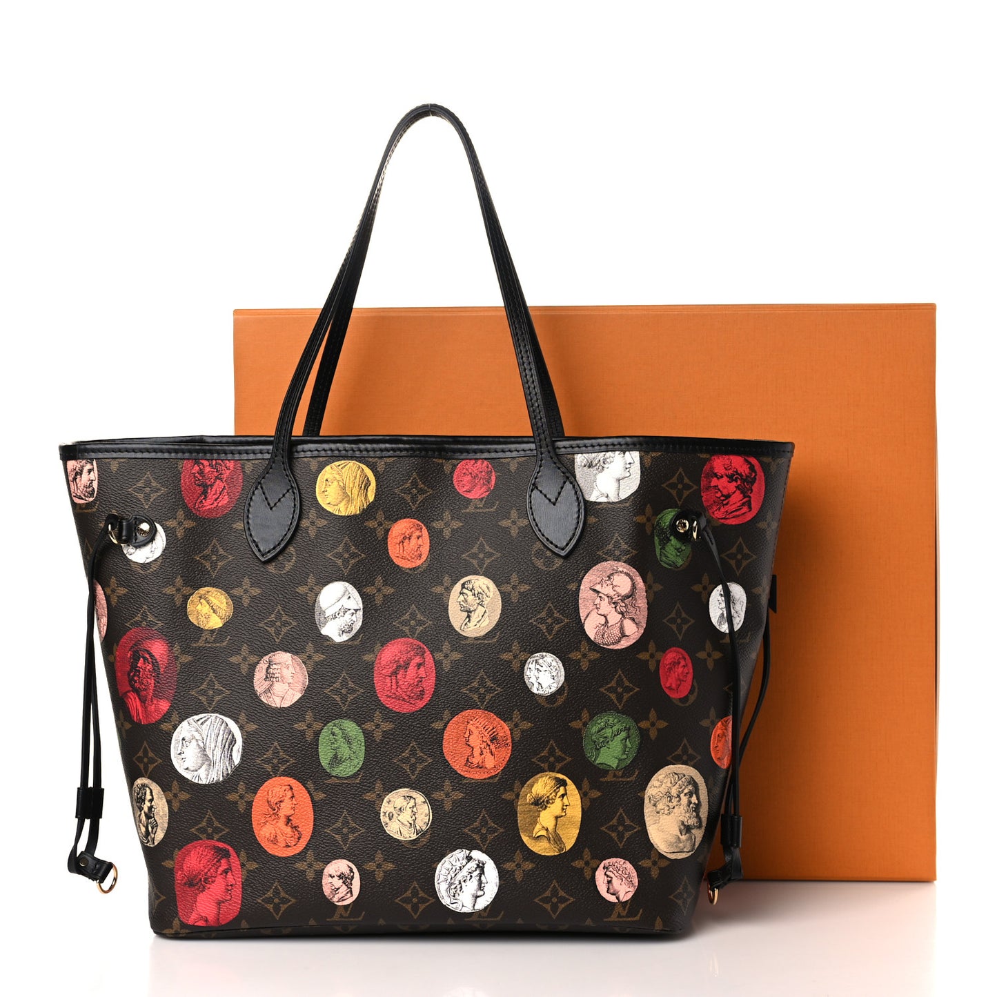 X Fornasetti Monogram Cameo Neverfull MM