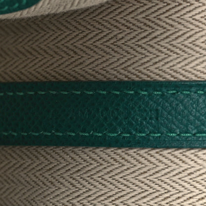 Hermes Epsom Garden Party 36 MM Malachite 7 of 9
