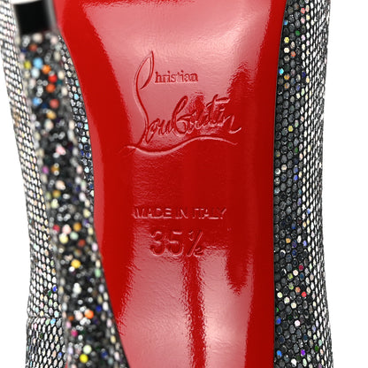 Christian Louboutin Nappa Strass So Kate Pumps 35.5 Silver 7 of 7